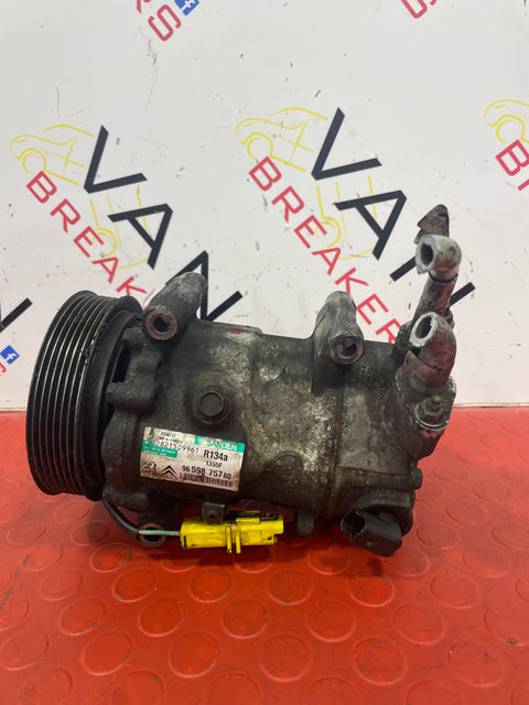 Citroen Berlingo/Peugeot Partner AIR CONDITIONING  COMPRESSOR PUMP 1.6HDI 2008-2018   P/N 9659875780