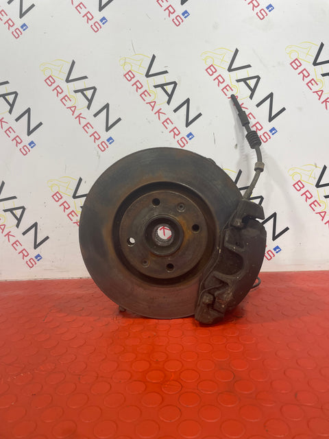 Citroen Berlingo DRIVERS SIDE FRONT HUB WITH DISC AND CALIPER 1.6 HDI 2008-2018 P/N CBFRH08