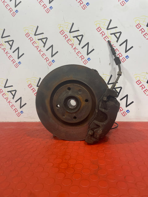 Citroen Berlingo DRIVERS SIDE FRONT HUB WITH DISC AND CALIPER 1.6 HDI 2008-2018 P/N CBFRH08