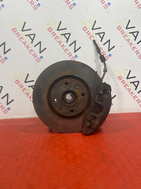 Citroen Berlingo DRIVERS SIDE FRONT HUB WITH DISC AND CALIPER 1.6 HDI 2008-2018 P/N CBFRH08