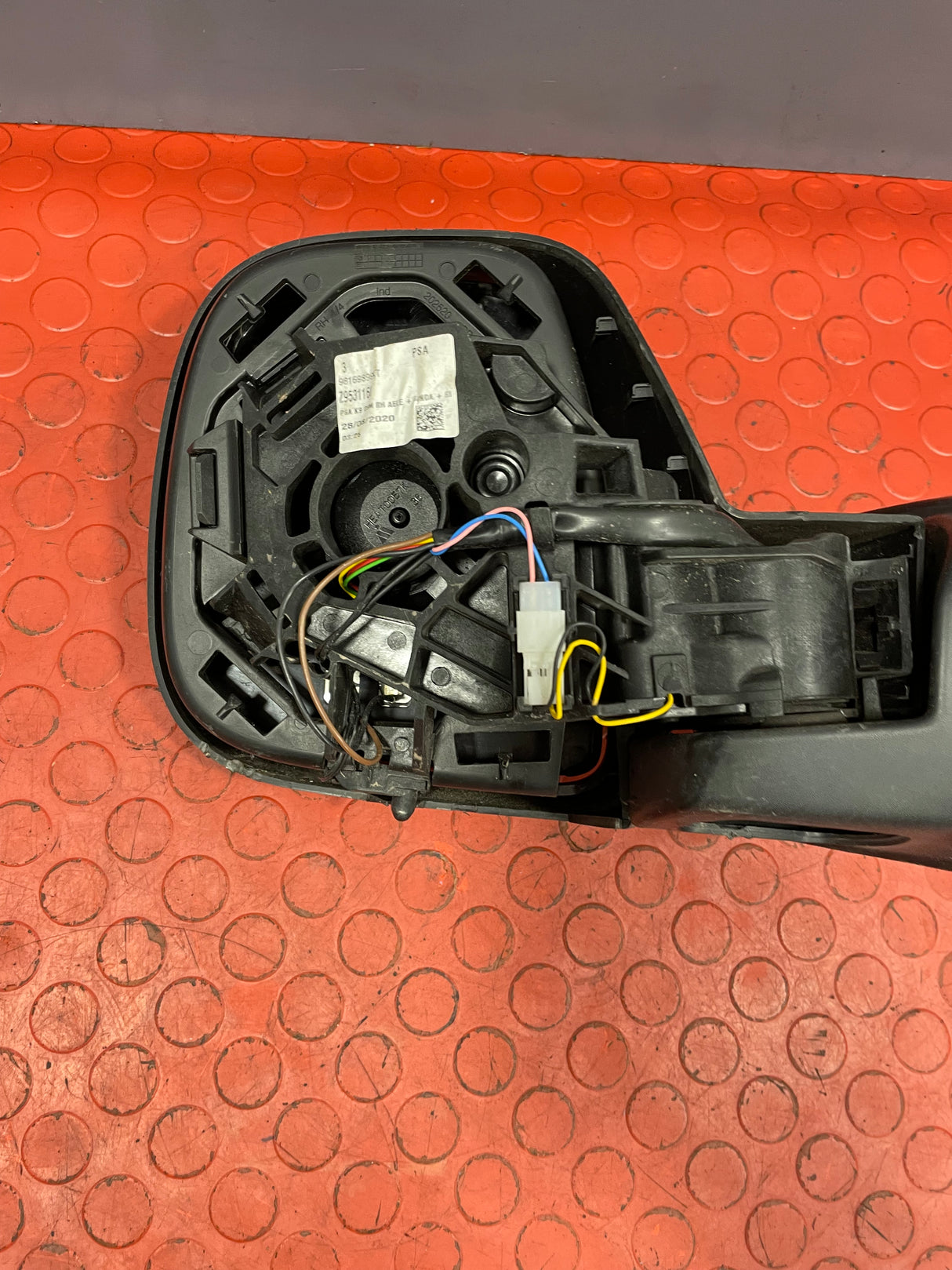 Citroen Berlingo/Peugeot Partner/Vauxhall Combo/Toyota Proace City DRIVER'S SIDE ELECTRIC WING MIRROR (w/o Back Cover / Black) 2019-2024 P/N 98169899XT - 2