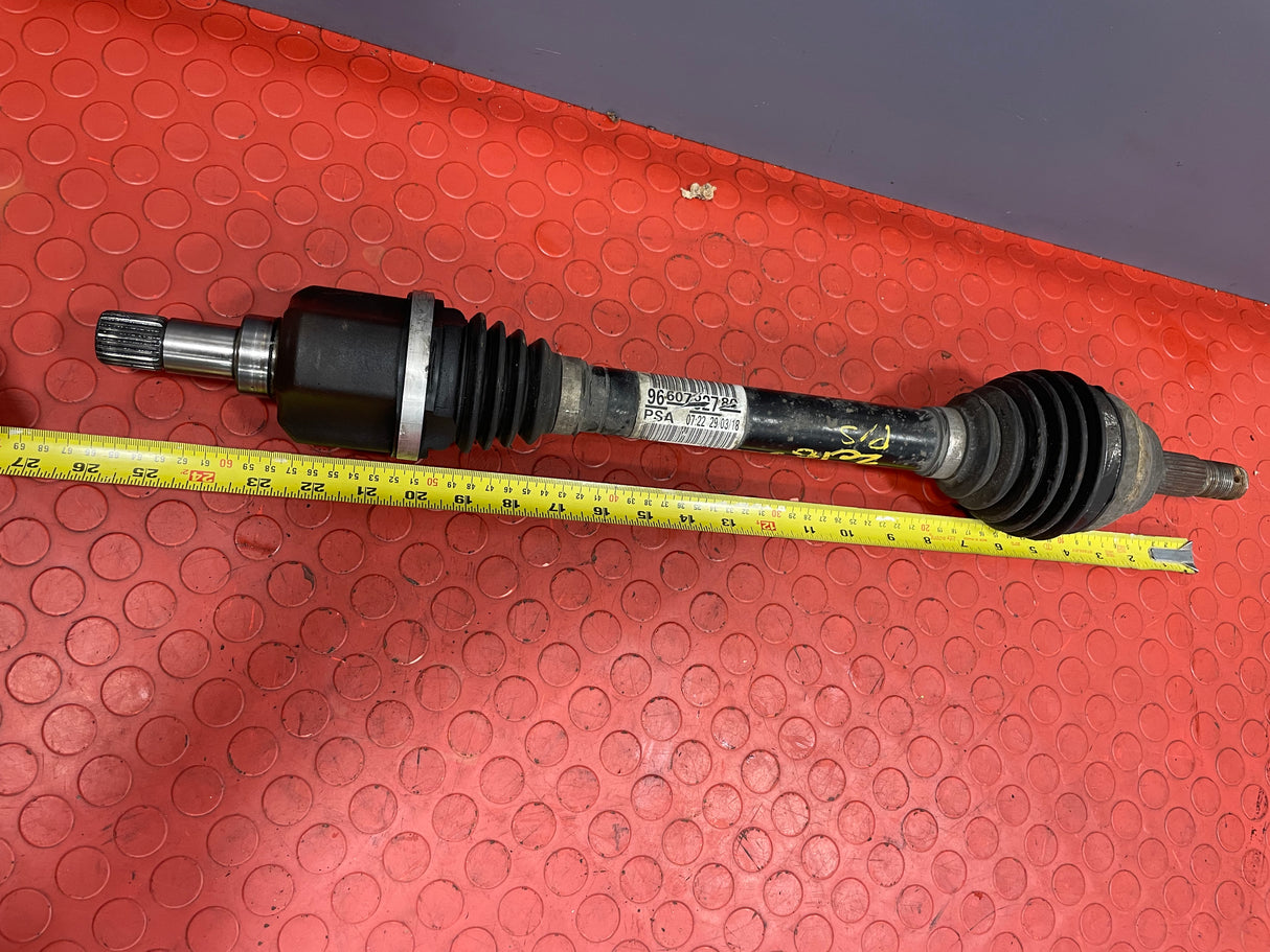 Citroen Berlingo/Peugeot Partner DRIVESHAFT Passenger Side 1.6 2008-2018 P/N 9660782780