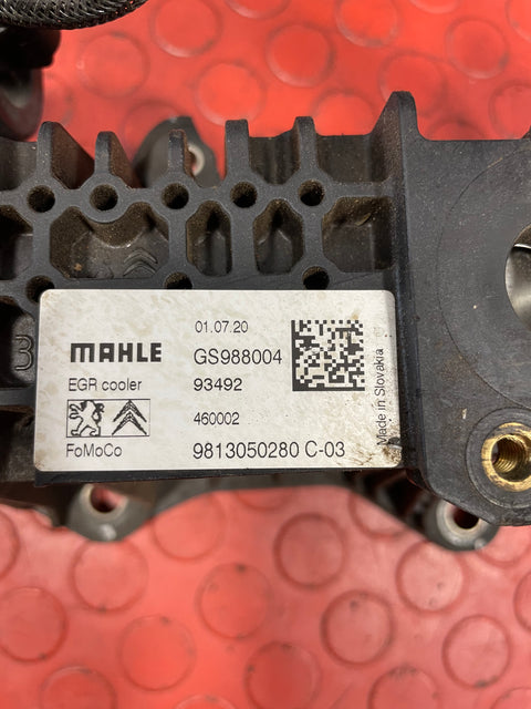 Citroen Berlingo/Peugeot Partner/Vauxhall Combo/Toyota Proace City EGR VALVE ASSEMBLY 1.5 2019-2024 P/N 9813050280