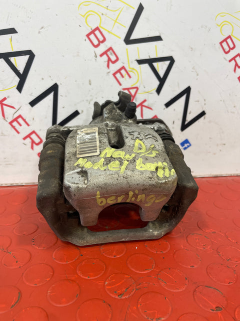 Vauxhall Combo/Citroen Berlingo/Peugeot Partner/Toyota Proace City  DRIVERS O/S REAR BRAKE CALIPER 1.6  2018 - ON P/N 9819337780