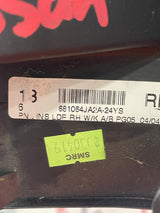 Nissan Navara D/S LOWER DASH TRIM PANEL 2018 P/N 681064JA2A