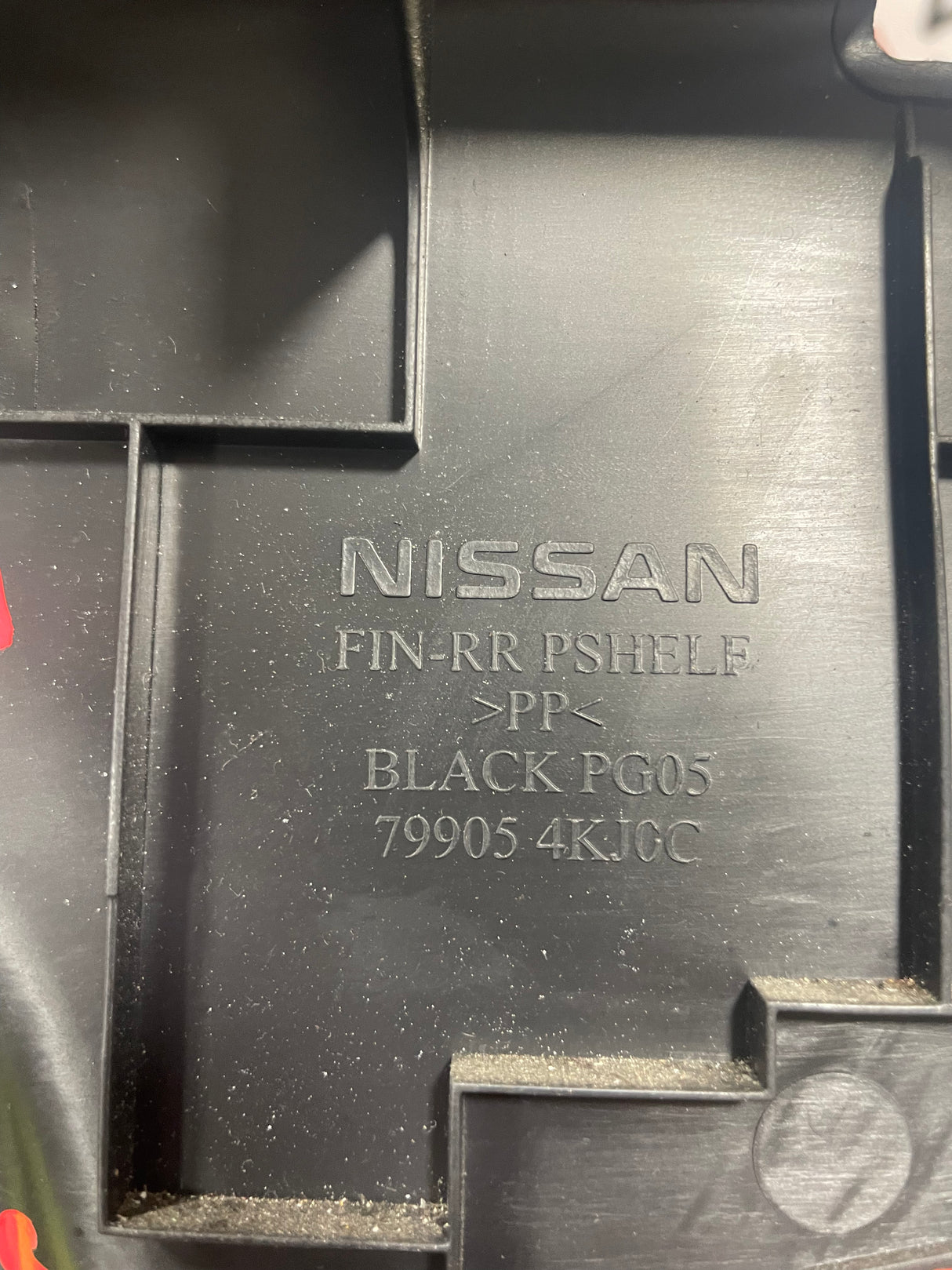 Nissan Navara REAR SEAT PANEL INNER COVER 2015-2024 P/N 799054KJ0C