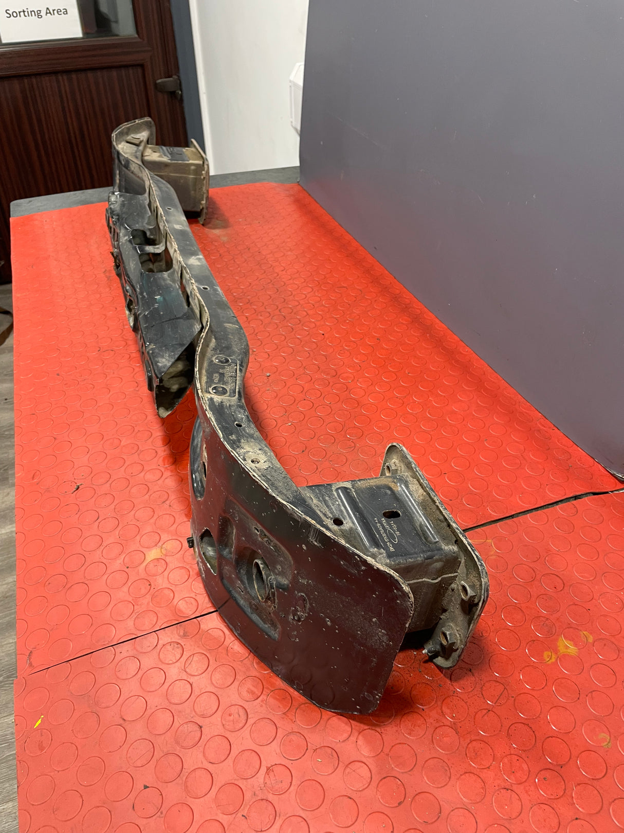 Ford Transit Custom FRONT BUMPER CRASH BAR (Panther Black) 2016 P/N Bk2117K876A07 / 876A0214