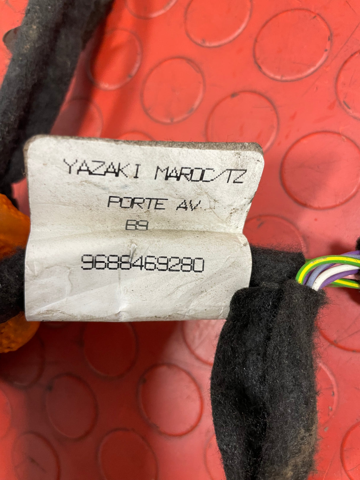 Peugeot Partner/Citroen Berlingo/Vauxhall Combo/Toyota Proace City REAR BRAKE ABS LOOM w/ SENSOR Passenger's Side 2019-2024 P/N 9828045780