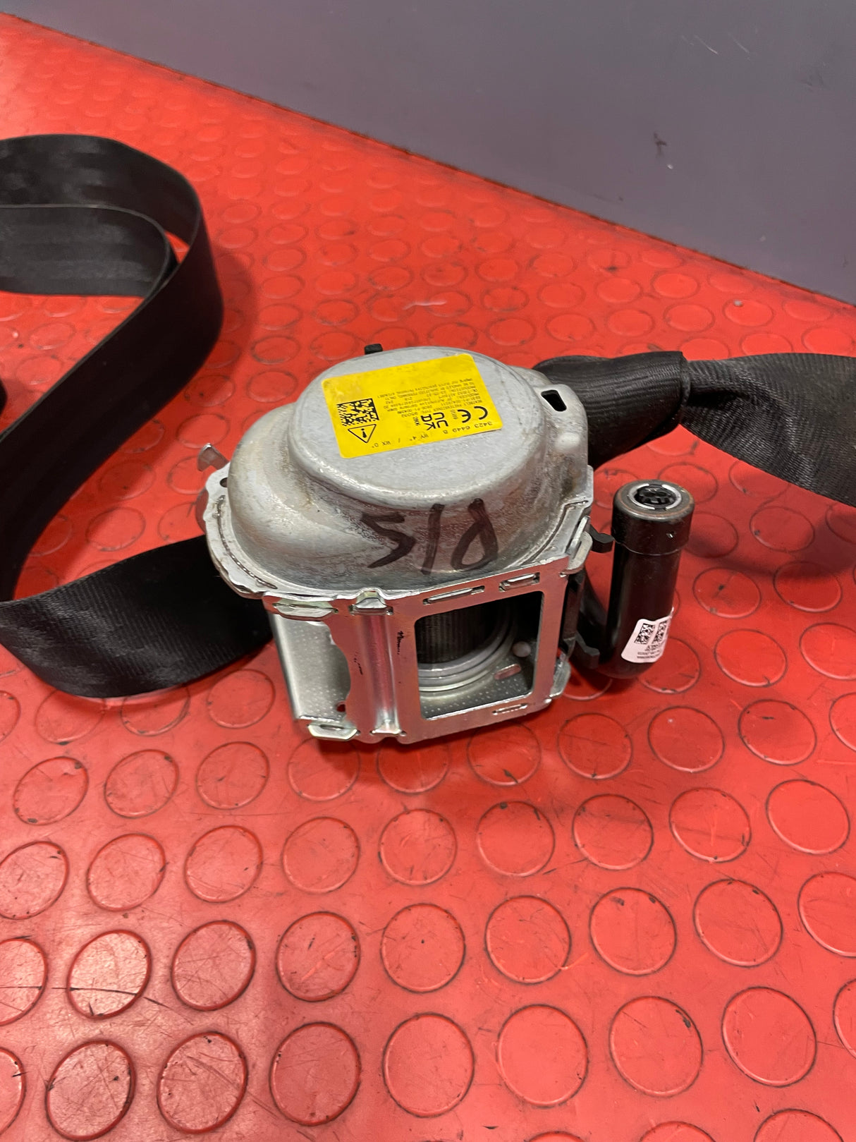 Citroen Berlingo/Peugeot Partner/Vauxhall Combo/Toyota Proace City SEAT BELT Front Passenger's Side 2019-2023 P/N 98172302XX