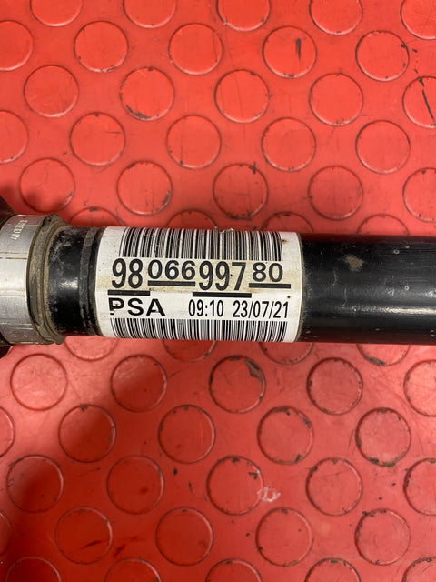 Citroen Berlingo/Peugeot Partner/Vauxhall Combo/Toyota Proace City DRIVE SHAFT Driver's Side 1.5 2019-2024 P/N 9806699780 - 1