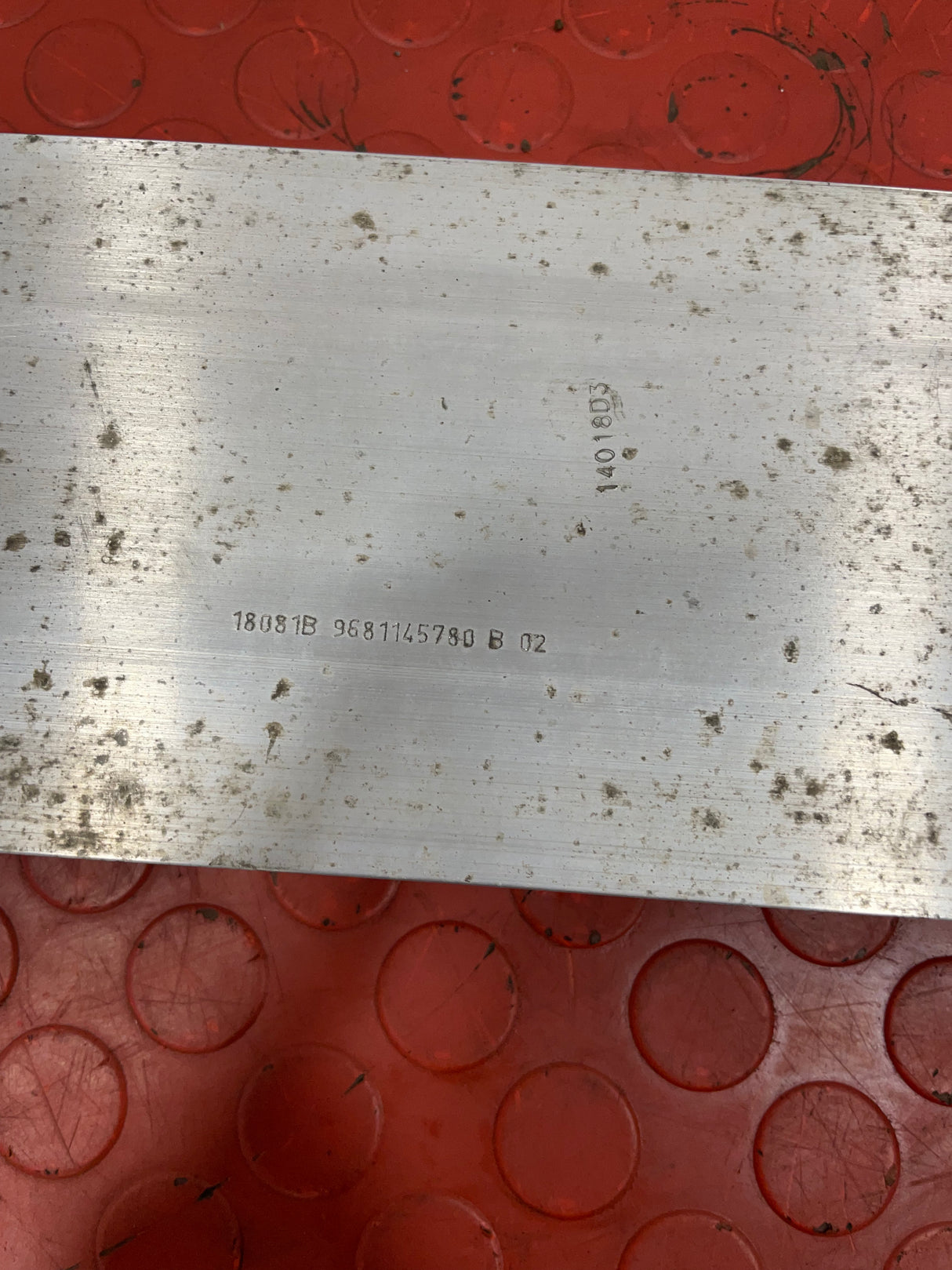 Peugeot Partner Citroen Berlingo  FRONT BUMPER BAR 2008-2015  P/N 9681145780