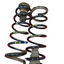 Citroen Berlingo/Peugeot Partner REAR COIL SPRING (PAIR) 2008-2018 P/N 5102AA - 2/A0098600/9670352480