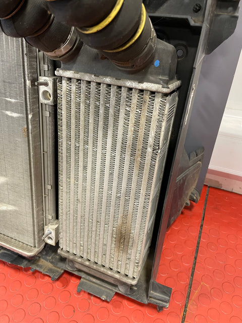 Citroen Berlingo/Peugeot Partner COMPLETE RADIATOR SYSTEM W/ INTERCOOLER & AIR CONDITIONING CONDENSER 1.6 2016-2018 P/N 9800291280 / 1049874716T