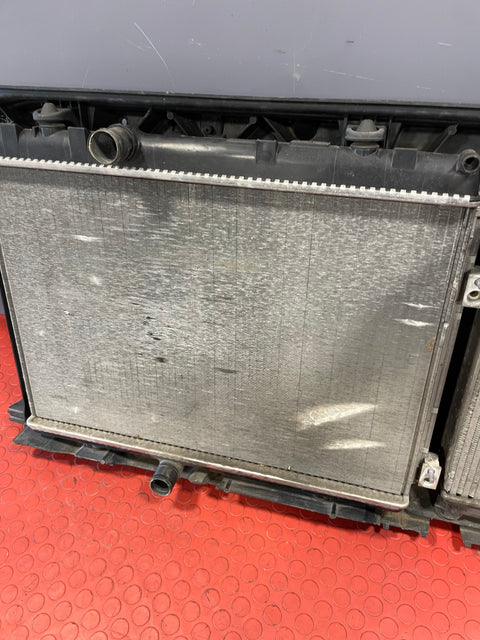 Citroen Berlingo/Peugeot Partner COMPLETE RADIATOR SYSTEM W/ INTERCOOLER & AIR CONDITIONING CONDENSER 1.6 2016-2018 P/N 9800291280 / 1049874716T