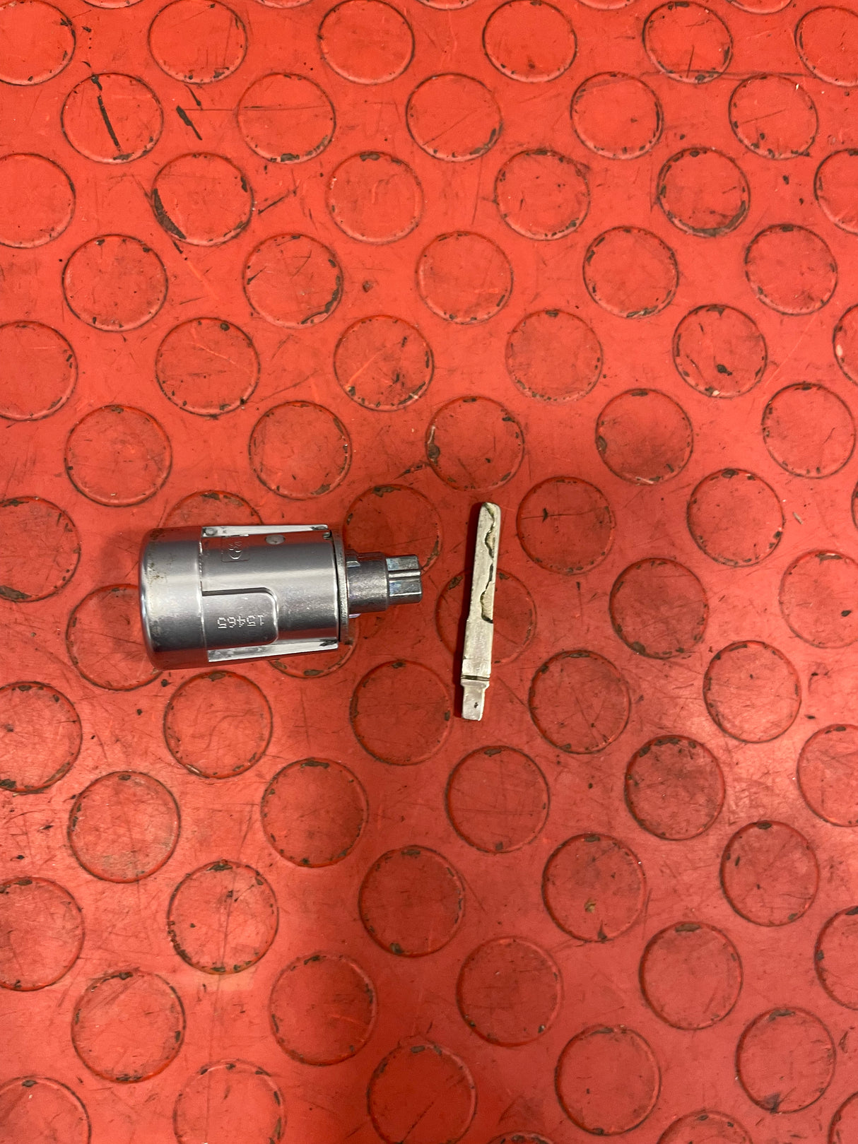 Ford Transit MK8/Custom IGNITION BARREL & 1 KEY 2013-2016 P/N BK2T15K601AB - 1