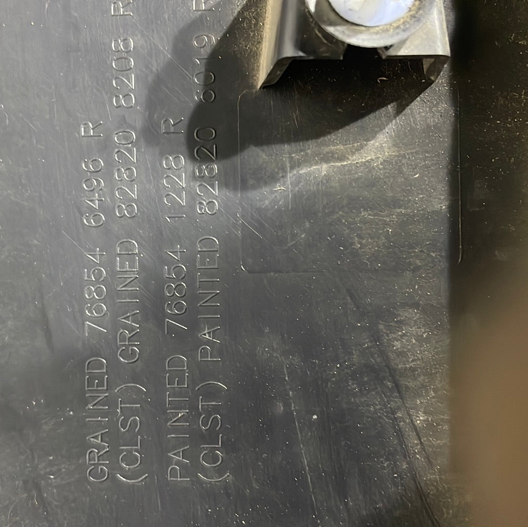 Renault Trafic/Vauxhall vivaro DRIVERSIDE MIDDLE TRIM/MOLDING 2014/2019 P/N 768546496R