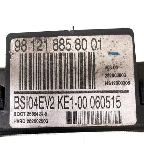 Citroen Berlingo/Peugeot Partner BODY CONTROL MODULE (BCM) 2015 P/N 9812188580